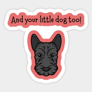 Wizard of oz/Toto Sticker